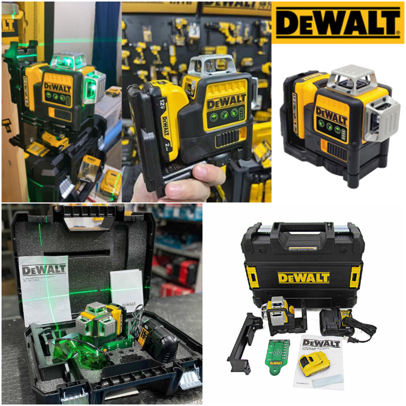 錯過展會別再錯過優惠！拿出300組【DEWALT 得偉】DW089LG 12線鐳射儀（展會特價）再錯過就沒了！（三年保固，損壞包退換）
